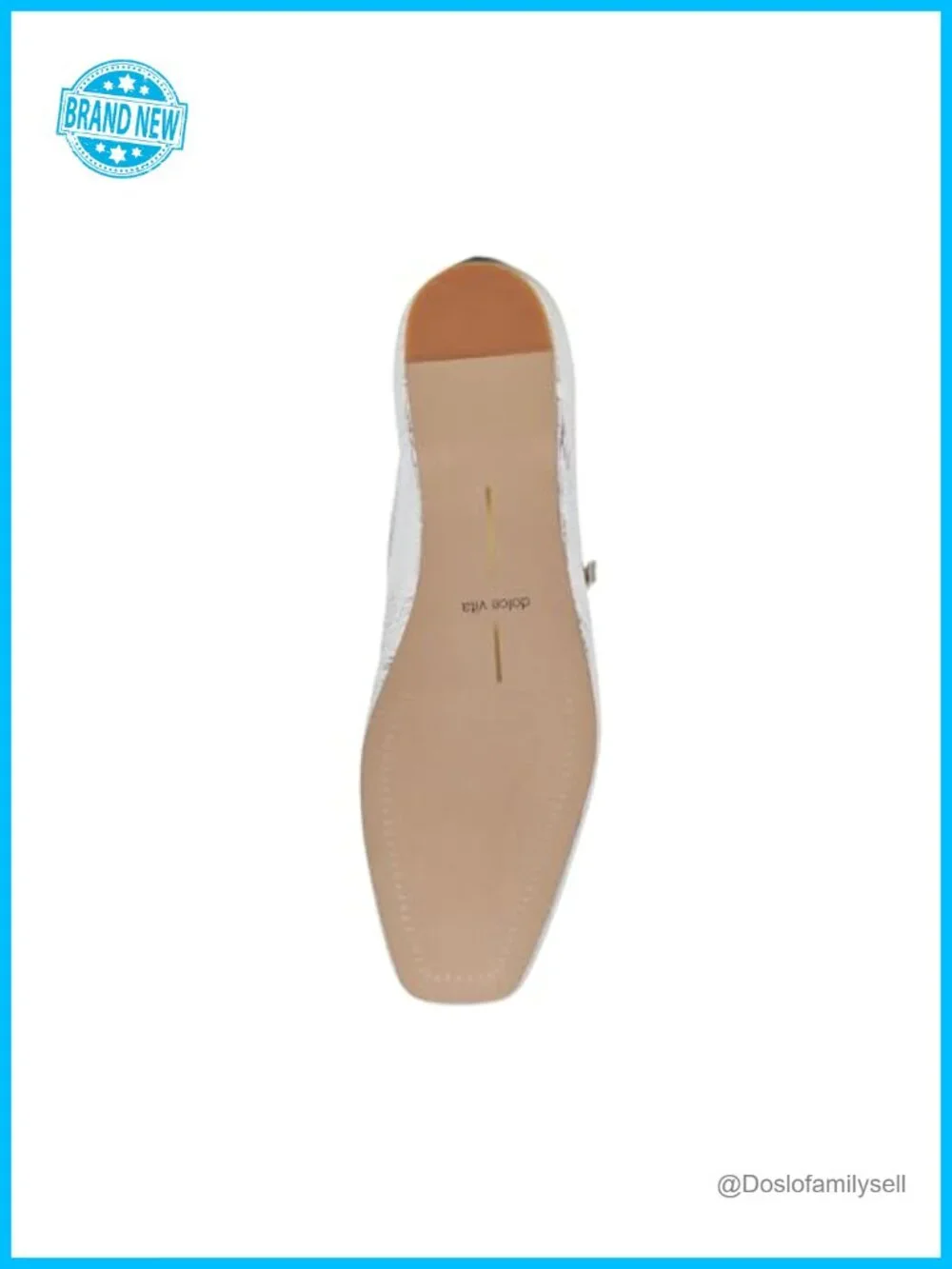 Dolce Vita Reyes Ballet Flats Round Toe Leather Buckle Comfort